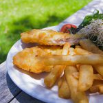 Enjoy the best fish and chips in Canada on your sunny day out