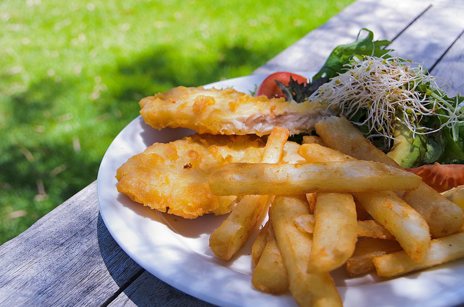 Enjoy the best fish and chips in Canada on your sunny day out